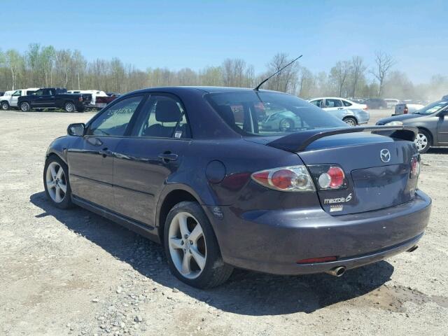 1YVHP80C475M50698 - 2007 MAZDA 6 I შავი ფოტო 3