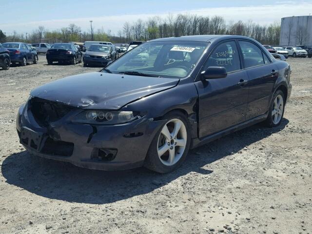 1YVHP80C475M50698 - 2007 MAZDA 6 I შავი ფოტო 9