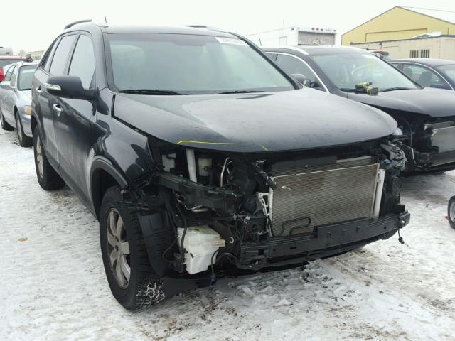 5XYKT3A15BG118888 - 2011 KIA SORENTO BA BLACK photo 1