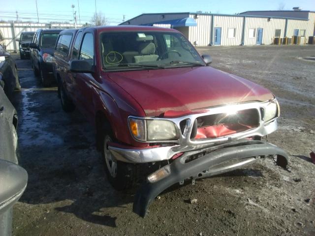 5TEVL52N34Z433143 - 2004 TOYOTA TACOMA XTR RED photo 1