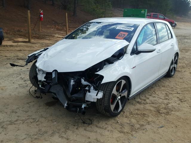 3VW5T7AU2HM076705 - 2017 VOLKSWAGEN GTI S Ağ foto 2