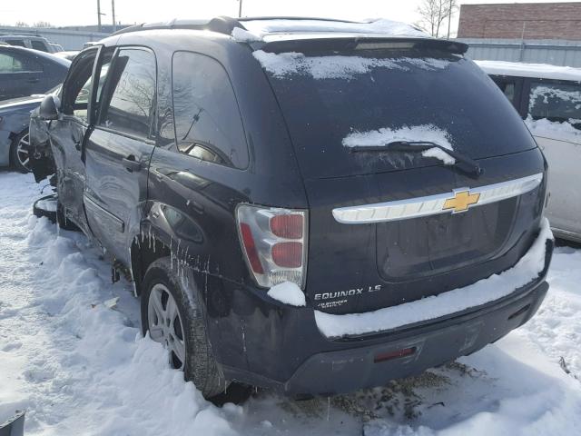 2CNDL13F366150727 - 2006 CHEVROLET EQUINOX LS 黑色 照片 3