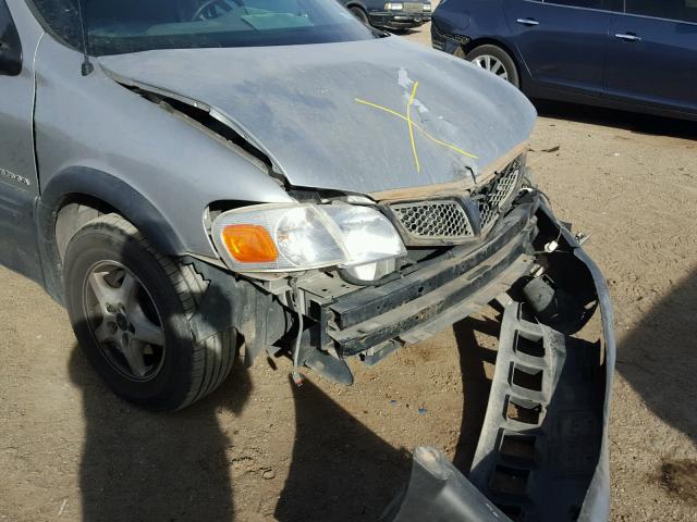 1GMDX03EX4D181316 - 2004 PONTIAC MONTANA SILVER photo 9