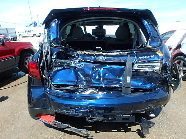 5FRYD3H49FB007408 - 2015 ACURA MDX TECH ლურჯი ფოტო 10