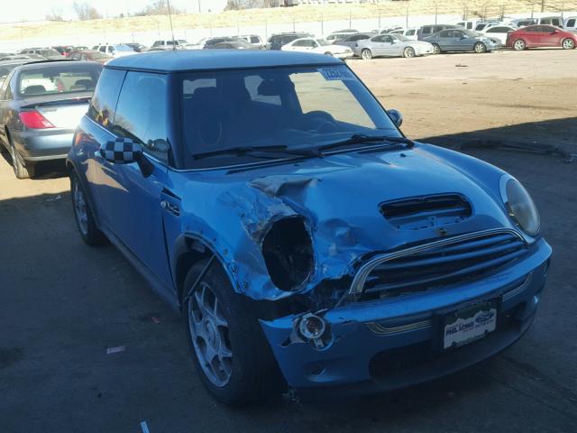 WMWRE33492TD53007 - 2002 MINI COOPER S 蓝色 照片 1