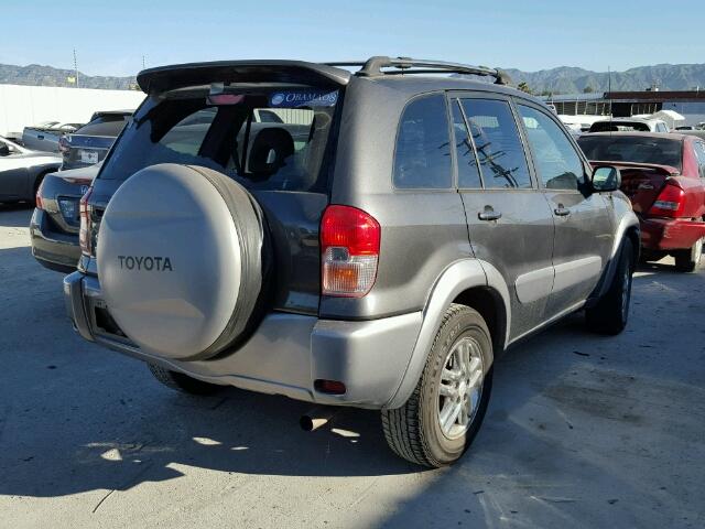 JTEGH20V330114699 - 2003 TOYOTA RAV4 GRAY photo 4