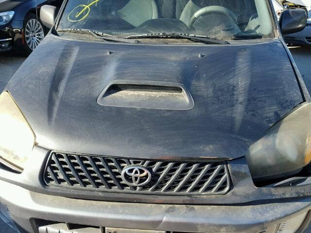 JTEGH20V330114699 - 2003 TOYOTA RAV4 GRAY photo 7