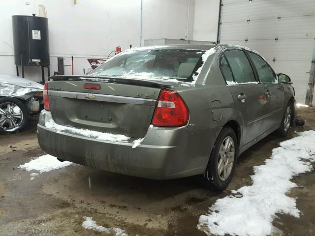 1G1ZT53806F136348 - 2006 CHEVROLET MALIBU LT მწვანე ფოტო 4