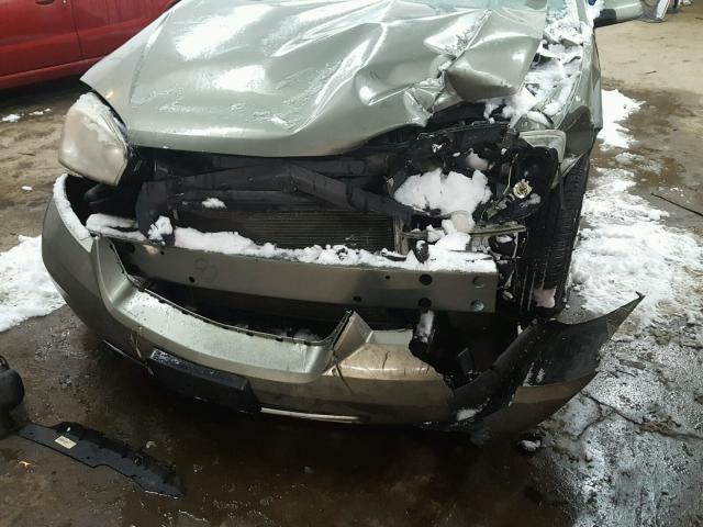 1G1ZT53806F136348 - 2006 CHEVROLET MALIBU LT მწვანე ფოტო 9