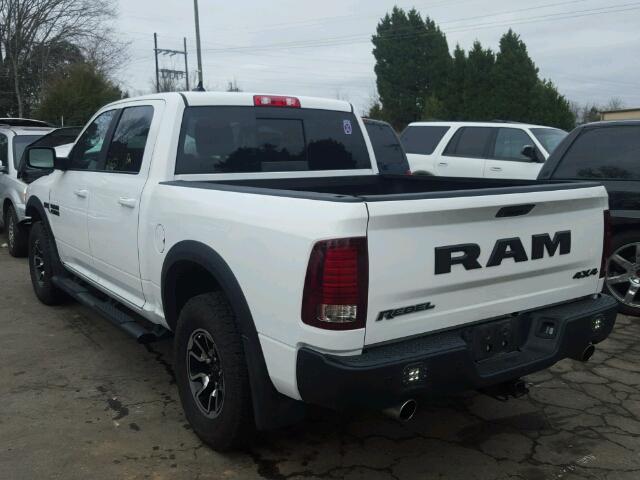 1C6RR7YT8GS350261 - 2016 RAM 1500 REBEL WHITE photo 3