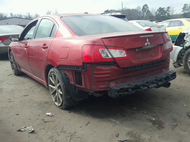 4A32B3FF3CE014835 - 2012 MITSUBISHI GALANT ES ORANGE photo 3