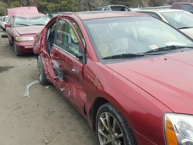 4A32B3FF3CE014835 - 2012 MITSUBISHI GALANT ES ORANGE photo 9