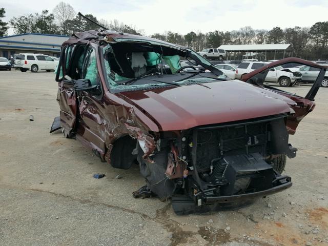 1FMJK1HT3HEA50923 - 2017 FORD EXPEDITION MAROON photo 1