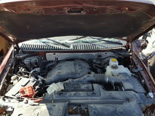 1FMJK1HT3HEA50923 - 2017 FORD EXPEDITION MAROON photo 7