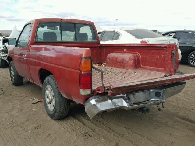 1N6SD11S0VC427491 - 1997 NISSAN TRUCK BASE RED photo 3