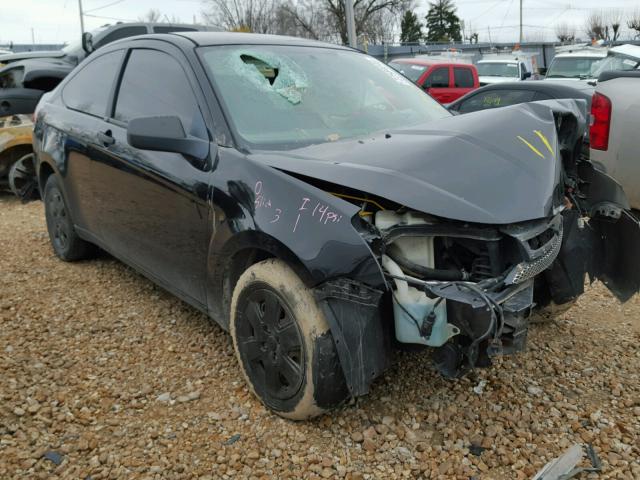 1FAHP32NX8W294482 - 2008 FORD FOCUS S/SE BLACK photo 1