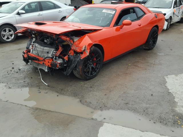 2C3CDZC9XGH335308 - 2016 DODGE CHALLENGER 橙色 照片 2