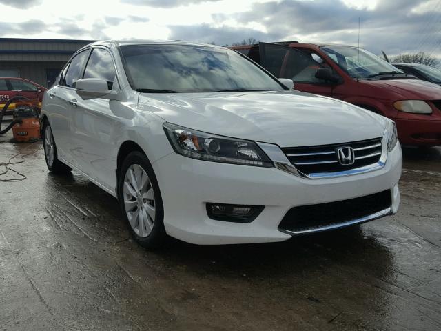 1HGCR2F80FA169404 - 2015 HONDA ACCORD EXL WHITE photo 1