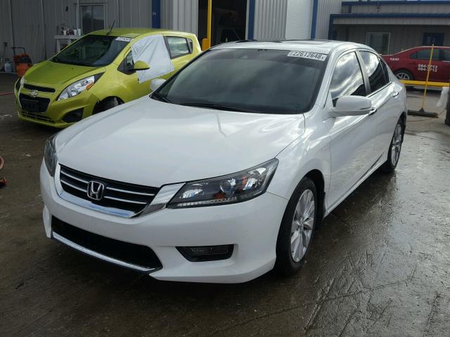 1HGCR2F80FA169404 - 2015 HONDA ACCORD EXL WHITE photo 2