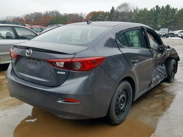 3MZBM1V76FM216477 - 2015 MAZDA 3 TOURING GRAY photo 4