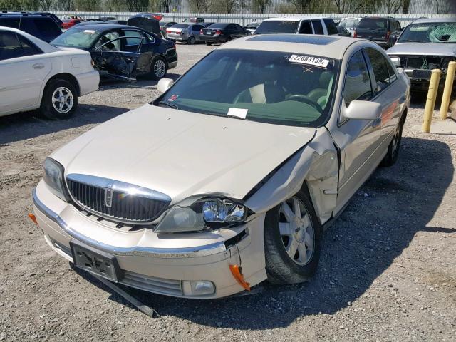 1LNHM86S22Y607743 - 2002 LINCOLN LS WHITE photo 2