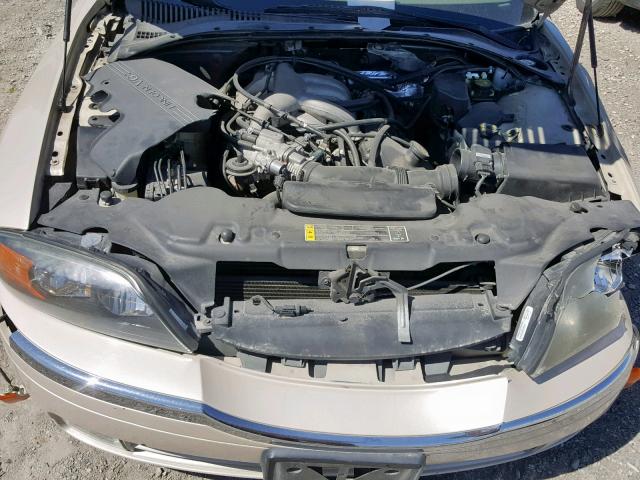 1LNHM86S22Y607743 - 2002 LINCOLN LS WHITE photo 7