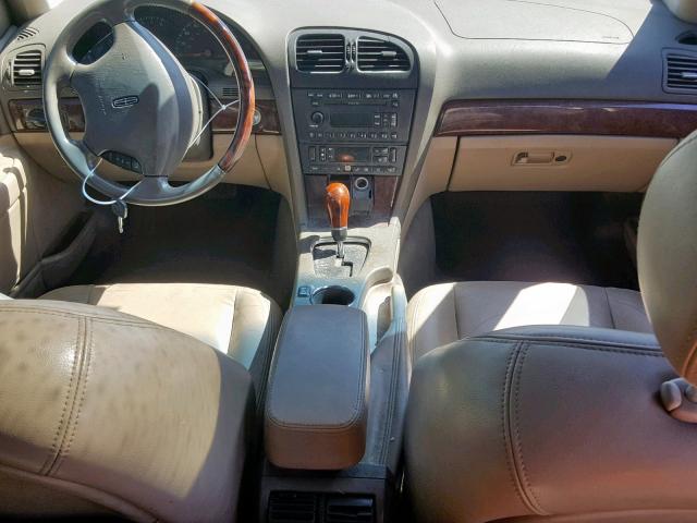 1LNHM86S22Y607743 - 2002 LINCOLN LS WHITE photo 9