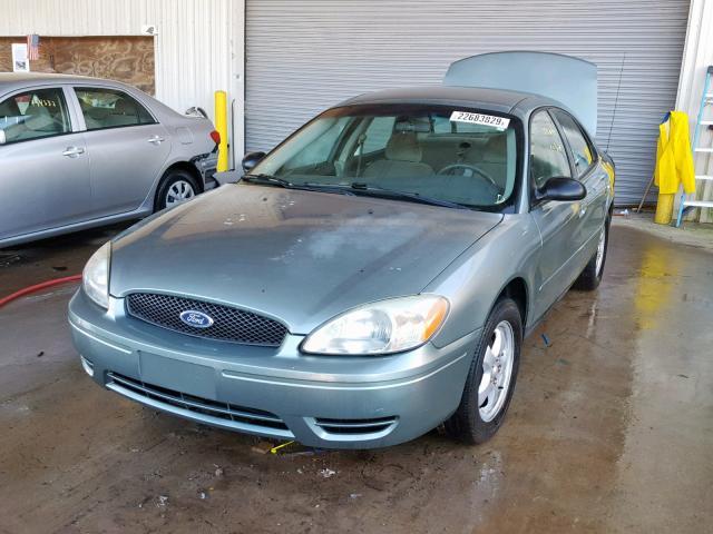 1FAFP53U16A210746 - 2006 FORD TAURUS SE GREEN photo 2