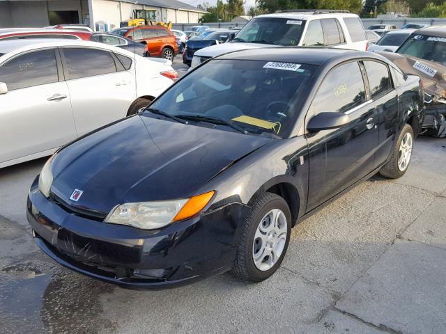 1G8AM12F35Z114619 - 2005 SATURN ION LEVEL BLACK photo 2