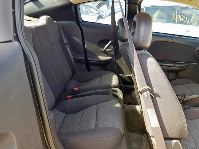 1G8AM12F35Z114619 - 2005 SATURN ION LEVEL BLACK photo 6