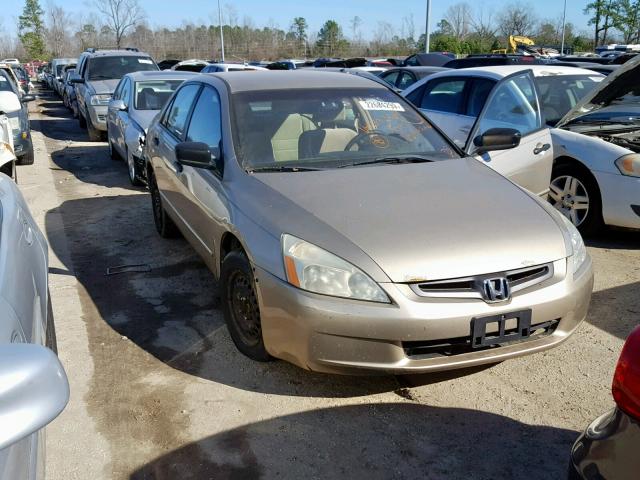 1HGCM56193A050216 - 2003 HONDA ACCORD DX GOLD photo 1