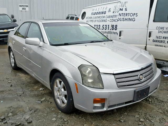 1G6DP567750107197 - 2005 CADILLAC CTS HI FEA SILVER photo 1