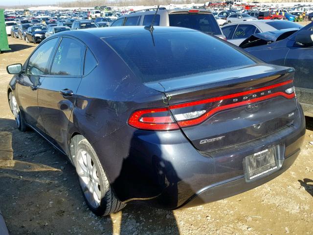 1C3CDFBA6DD155326 - 2013 DODGE DART SXT GRAY photo 3