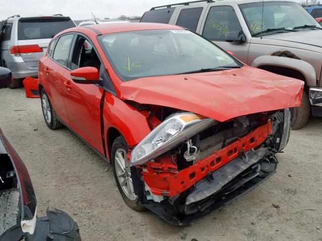 1FADP3K20FL302298 - 2015 FORD FOCUS SE RED photo 1