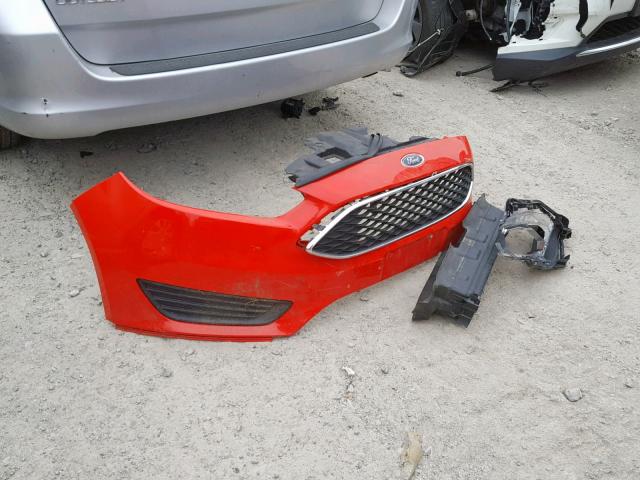 1FADP3K20FL302298 - 2015 FORD FOCUS SE RED photo 9