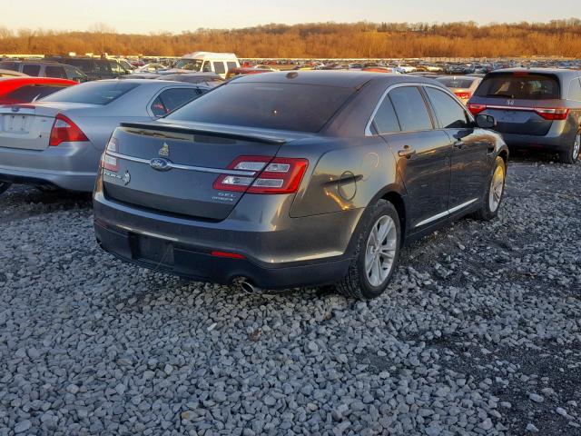 1FAHP2E85FG207255 - 2015 FORD TAURUS SEL GRAY photo 4