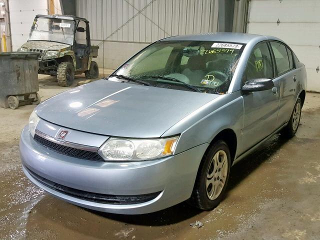 1G8AZ52F63Z184685 - 2003 SATURN ION LEVEL SILVER photo 2