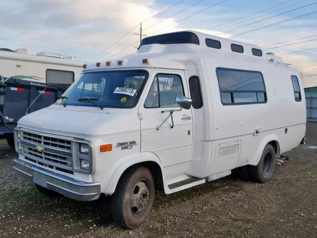 2GBJG31MXG4107187 - 1986 CHEVROLET G30 WHITE photo 2