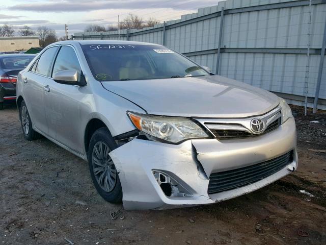 4T1BF1FK6CU020073 - 2012 TOYOTA CAMRY BASE SILVER photo 1