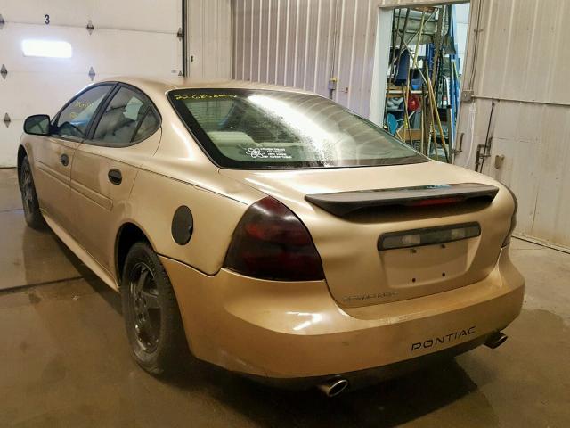 2G2WP522951205043 - 2005 PONTIAC GRAND PRIX GOLD photo 3