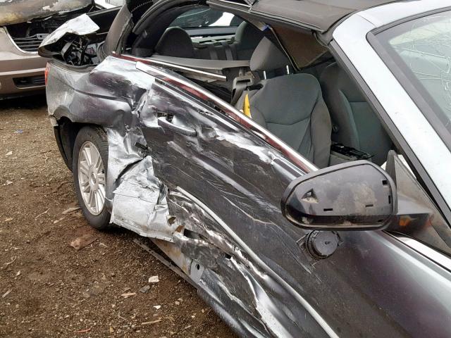 1C3LC55R28N134987 - 2008 CHRYSLER SEBRING TO SILVER photo 9