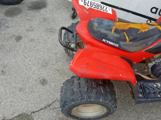 RFBLE07A76B231605 - 2006 KYMCO USA INC MONGOOSE 9 RED photo 6