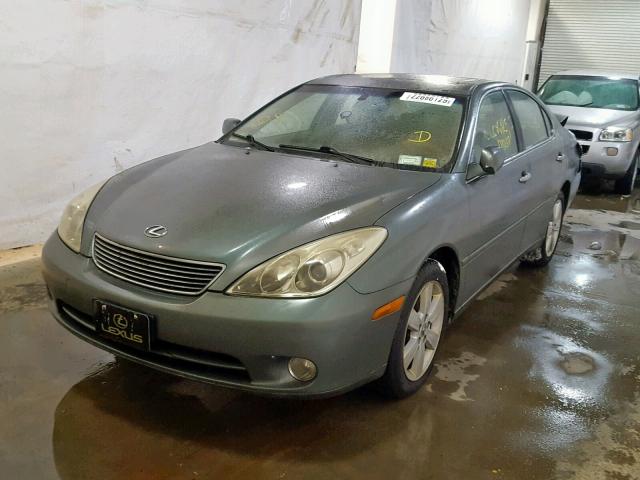 JTHBA30G355063221 - 2005 LEXUS ES 330 GRAY photo 2