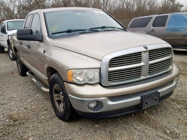 1D7HA18N44J122632 - 2004 DODGE RAM 1500 S GOLD photo 1