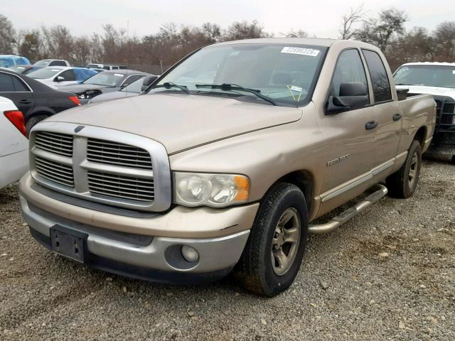 1D7HA18N44J122632 - 2004 DODGE RAM 1500 S GOLD photo 2