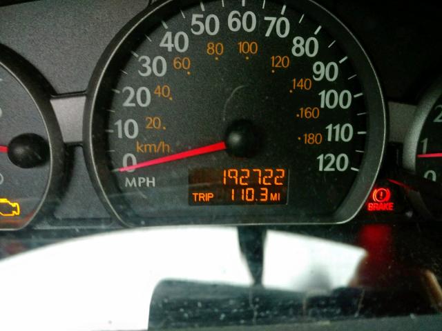 1G8AF52F23Z116912 - 2003 SATURN ION LEVEL BURGUNDY photo 8