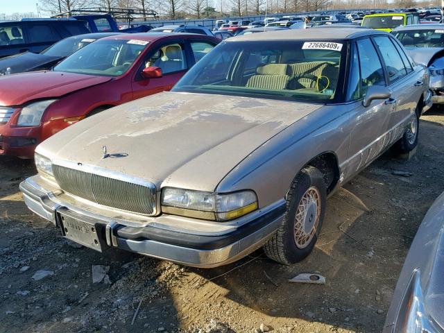 1G4CW53LXN1641894 - 1992 BUICK PARK AVENU BEIGE photo 2