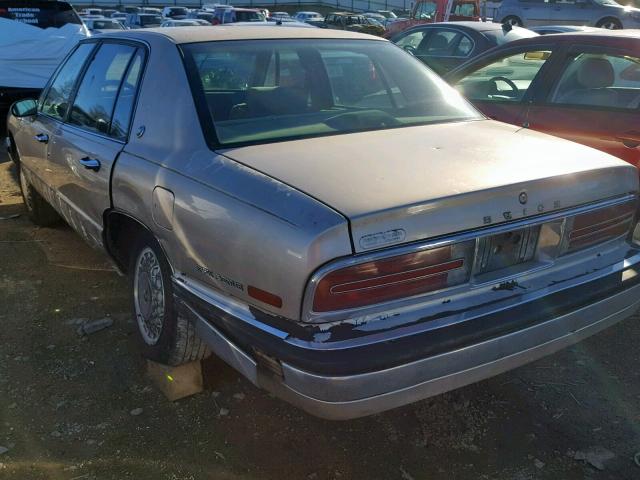 1G4CW53LXN1641894 - 1992 BUICK PARK AVENU BEIGE photo 3