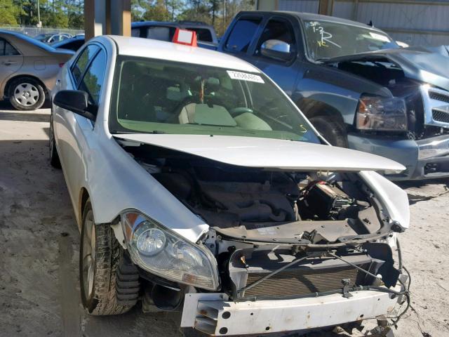 1G1ZA5E11BF349082 - 2011 CHEVROLET MALIBU LS WHITE photo 1