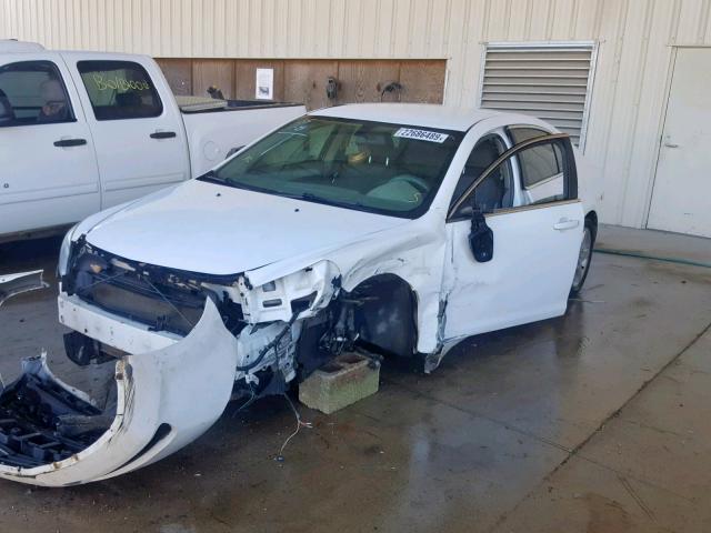1G1ZA5E11BF349082 - 2011 CHEVROLET MALIBU LS WHITE photo 2